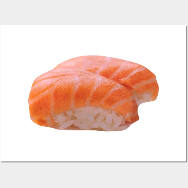 Salmon Sushi Photo Art Wall Art by Food Photography